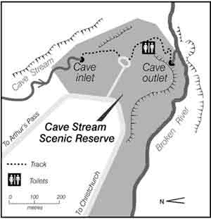 Cave Stream map